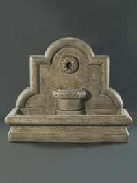 Thumbnail for Rosette Wall Fountain Fountain Fiore Stone 