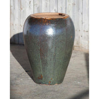 Thumbnail for Tuscany FNT2368 Ceramic Triple Vase Complete Fountain Kit Vase Fountain Blue Thumb 