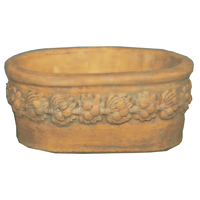 Thumbnail for Fruit Garland Cast Stone Outdoor Garden Planter Planter Tuscan 