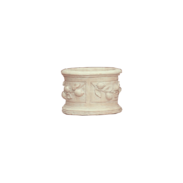 Deruta Lemon Large Cast Stone Outdoor Garden Planter Planter Tuscan 