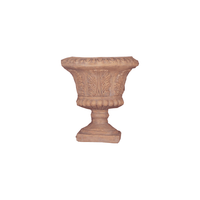 Thumbnail for Acanthus Urn Cast Stone Outdoor Garden Planter Planter Tuscan 