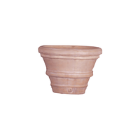 Thumbnail for Rolled Rim Pot Cast Stone Outdoor Garden Planter Planter Tuscan 