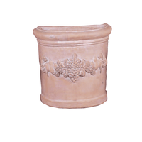Thumbnail for Frutta Wall Pot Cast Stone Outdoor Garden Planter Planter Tuscan 
