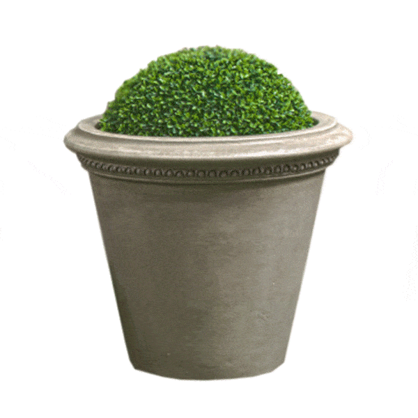 Corona Medium Outdoor Cast Stone Garden Planter Planter Tuscan 