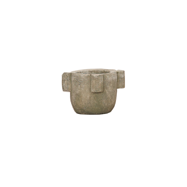 Mortar Cast Stone Outdoor Garden Planter Planter Tuscan 