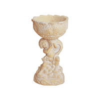 Thumbnail for Capri Cherub Cast Stone Outdoor Garden Planter Planter Tuscan 