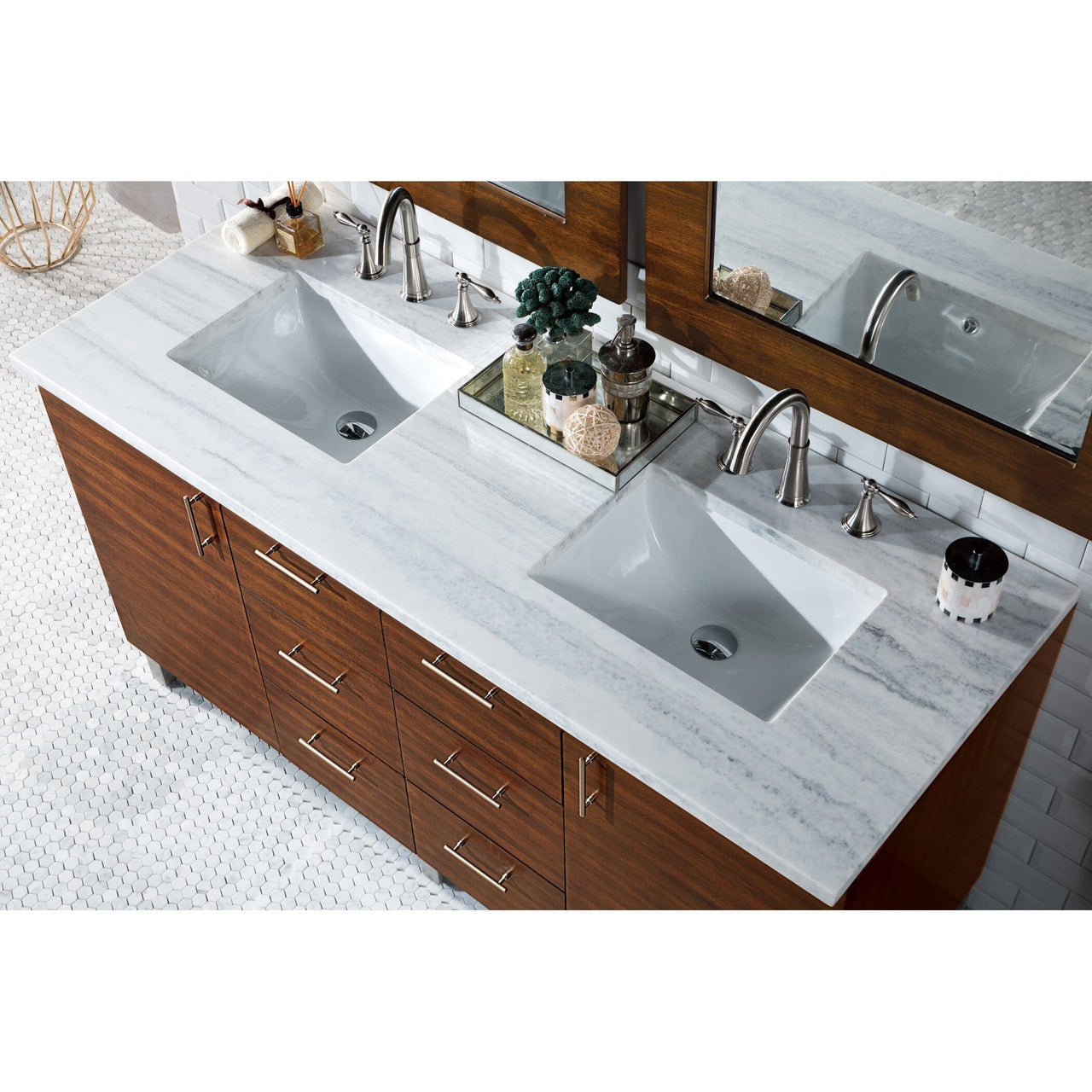 James Martin Metropolitan 60" Double Vanity Vanity James Martin 