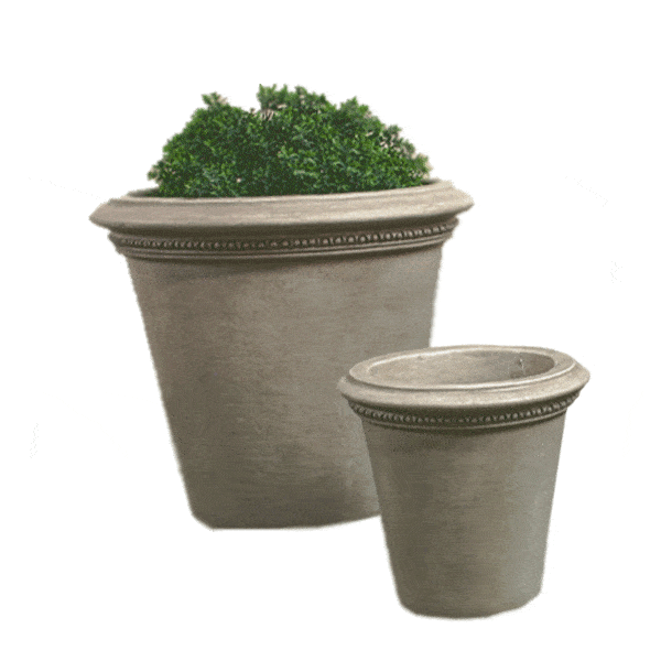 Corona XL Outdoor Cast Stone Garden Planter Planter Tuscan 