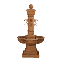 Thumbnail for Avignon Courtyard Outdoor Cast Stone Garden Fountain For Spouts Fountain Tuscan 