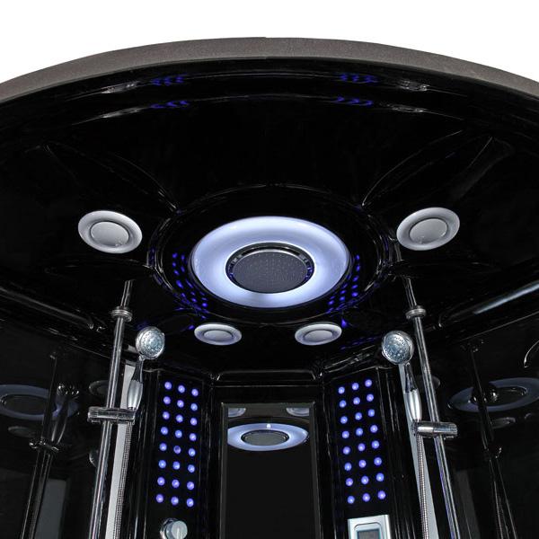 Maya Bath Valencia-Black Steam Shower Steam Shower Maya Bath 