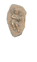Thumbnail for Winter Angel Ruin Plaque Cast Stone Outdoor Asian Collection Accessories Tuscan 