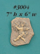 Fall Angel Ruin Plaque Cast Stone Outdoor Asian Collection Accessories Tuscan 