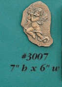 Flute Angel Ruin Plaque Cast Stone Outdoor Asian Collection Accessories Tuscan 