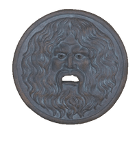 Thumbnail for Bocca Verita Cast Stone Outdoor Asian Collection Wall Ornament Tuscan 