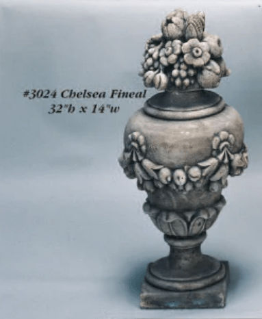 Chelsea Fineal Cast Stone Outdoor Asian Collection Accessories Tuscan 