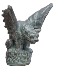Thumbnail for Florentine Gargoyle Large Cast Stone Outdoor Asian Collection Statues Tuscan 