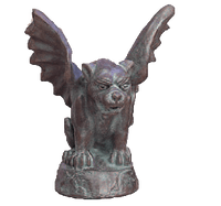 Thumbnail for Florentine Gargoyle Medium Cast Stone Outdoor Asian Collection Statues Tuscan 