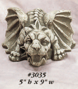 Dragon Gargoyle Cast Stone Outdoor Asian Collection Statues Tuscan 