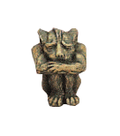 Mini Gothic Gargoyle Cast Stone Outdoor Asian Collection Statues Tuscan 