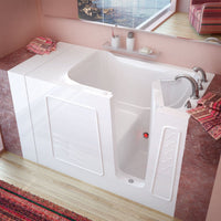 Thumbnail for MediTub 3053RWS Walk-In 30 x 53 Right Drain White Soaking Walk-In Bathtub Walk In Tubs MediTub 