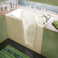 Thumbnail for MediTub Walk-In 30 x 54 Right Drain Biscuit Whirlpool & Air Jetted Walk-In Bathtub Walk In Tubs MediTub 
