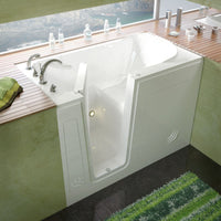 Thumbnail for MediTub 3054LWS Walk-In 30 x 54 Left Drain White Soaking Walk-In Bathtub Walk In Tubs MediTub 