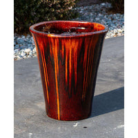 Thumbnail for One of a Kind FNT3067 Ceramic Vase Complete Fountain Kit Vase Fountain Blue Thumb 
