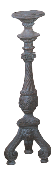 Thumbnail for Candle Holder Cast Stone Outdoor Asian Collection Columns Tuscan 