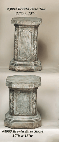 Thumbnail for Brenta Base Cast Stone Outdoor Asian Collection Columns tuscan 