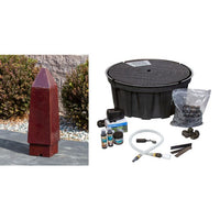 Thumbnail for Chianti FNT3085 Ceramic Vase Complete Fountain Kit Vase Fountain Blue Thumb 