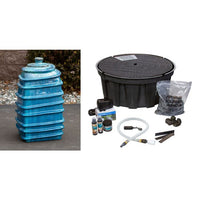 Thumbnail for Chianti FNT3089 Ceramic Vase Complete Fountain Kit Vase Fountain Blue Thumb 