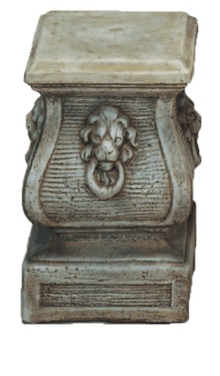 Thumbnail for Leone Base Cast Stone Outdoor Asian Collection Columns Tuscan 