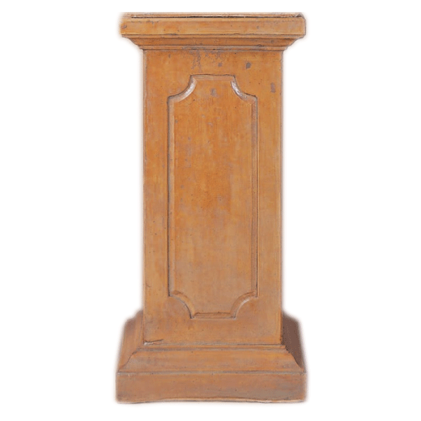 Merano Pedestal Cast Stone Outdoor Garden Planter Planter Tuscan 