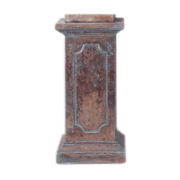 Thumbnail for Merano Pedestal Cast Stone Outdoor Garden Planter Planter Tuscan 