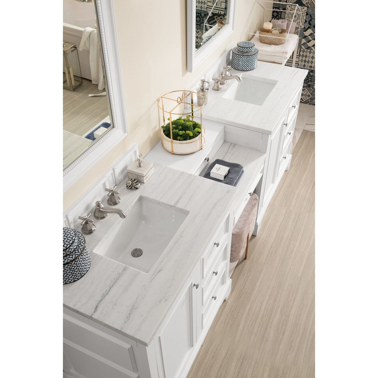 James Martin De Soto 94" Double Vanity Set Vanity James Martin 