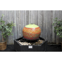 Thumbnail for One of a Kind FNT3142 Ceramic Vase Complete Fountain Kit Vase Fountain Blue Thumb 