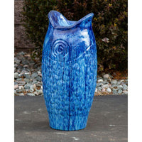 Thumbnail for Closed Top FNT3164 Ceramic Vase Complete Fountain Kit Vase Fountain Blue Thumb 