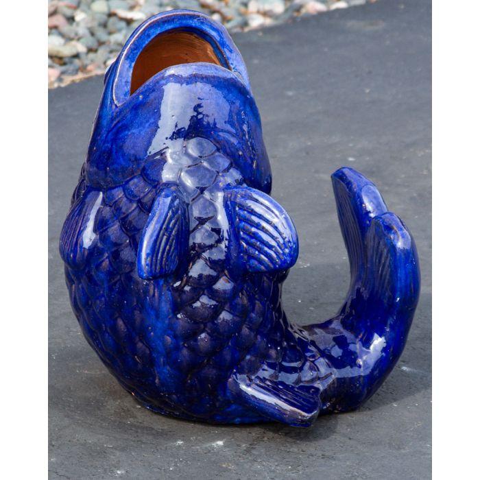 One of a Kind FNT3166 Ceramic Vase Complete Fountain Kit Vase Fountain Blue Thumb 