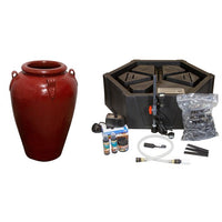 Thumbnail for Amphora FNT3237 Ceramic Vase Complete Fountain Kit Vase Fountain Blue Thumb 