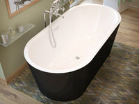 Thumbnail for Atlantis Whirlpools Valley 32 x 63 Freestanding One Piece Soaker Tub with Center Drain Whirlpool Bathtub Atlantis 