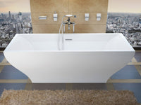 Thumbnail for Atlantis Whirlpools Gulf 32 x 71 Freestanding One Piece Soaker Tub with Center Drain Whirlpool Bathtub Atlantis 