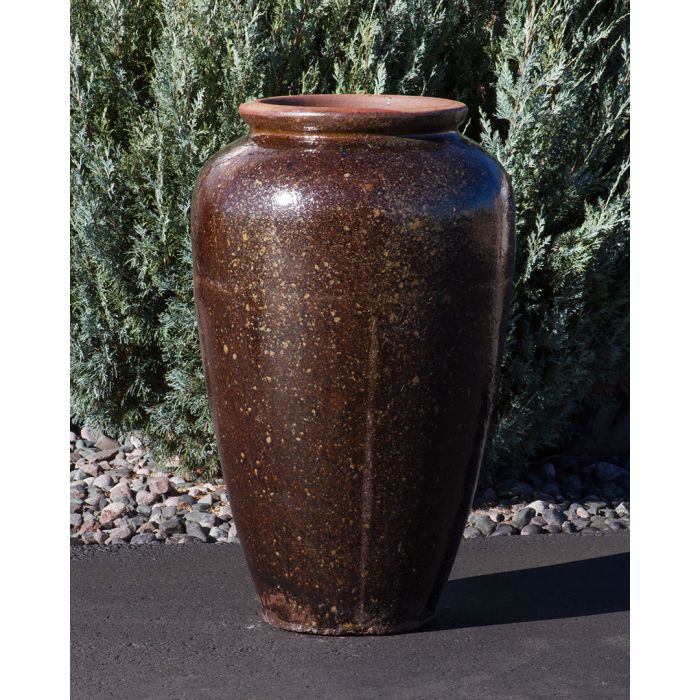 Tuscany FNT3303 Ceramic Triple Vase Complete Fountain Kit Vase Fountain Blue Thumb 