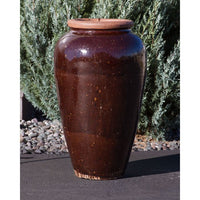 Thumbnail for Tuscany FNT3307 Ceramic Triple Vase Complete Fountain Kit Vase Fountain Blue Thumb 