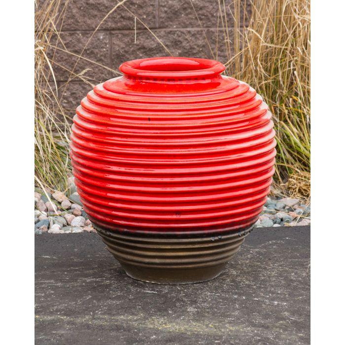 Genova FNT3358 Ceramic Vase Complete Fountain Kit Vase Fountain Blue Thumb 