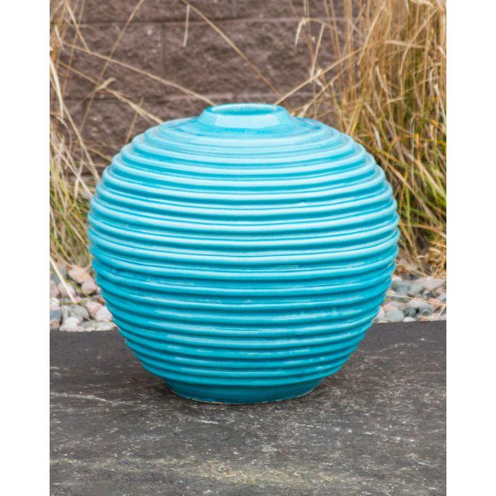 One of a Kind FNT3359 Ceramic Vase Complete Fountain Kit Vase Fountain Blue Thumb 
