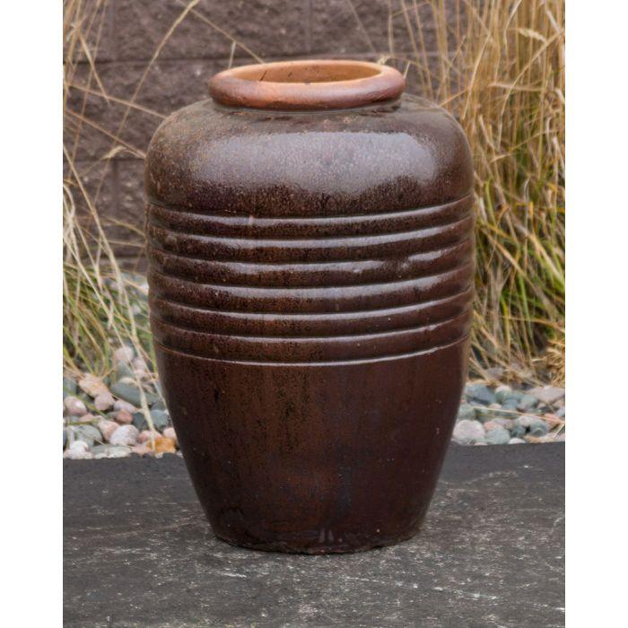 Genova FNT3372 Ceramic Vase Complete Fountain Kit Vase Fountain Blue Thumb 