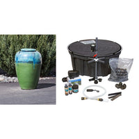 Thumbnail for Amphora FNT3399 Ceramic Vase Complete Fountain Kit Vase Fountain Blue Thumb 