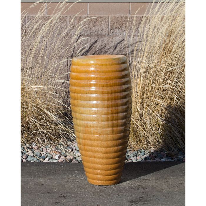 Closed Top FNT3463 Ceramic Vase Complete Fountain Kit Vase Fountain Blue Thumb 