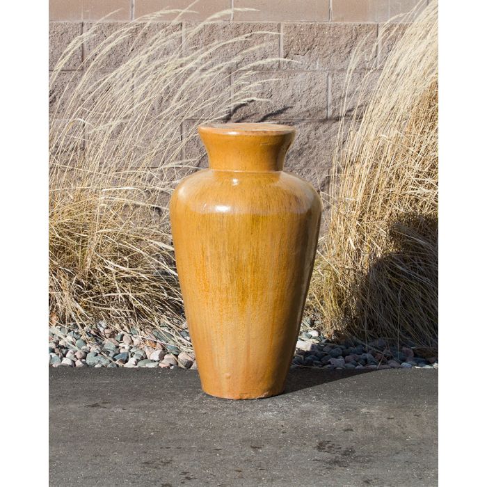 Closed Top FNT3466 Ceramic Vase Complete Fountain Kit Vase Fountain Blue Thumb 