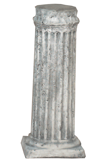 Travertino Column Cast Stone Outdoor Asian Collection Statues Collection Tuscan 